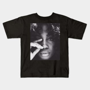 SZA Empowering The World With Melodic Wisdom Kids T-Shirt